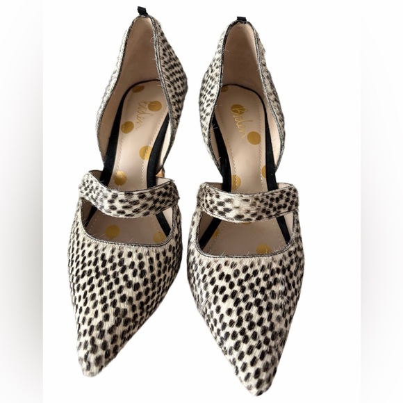 Boden Adrianna pumps spotted calf hair, size 39/ size 8 US. - Picture 4 of 8